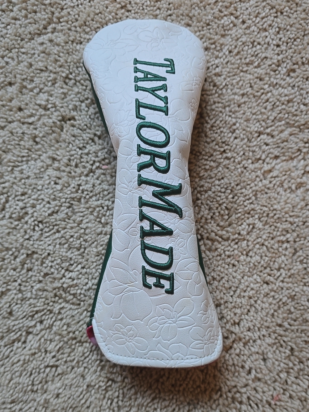 Taylormade Hybrid Fairwaywood Headcover. Masters Edition